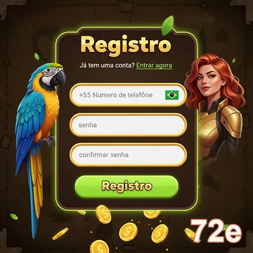 Ilustração de Experimente a Diversão Segura no 72e com Slots e Serviços VIP