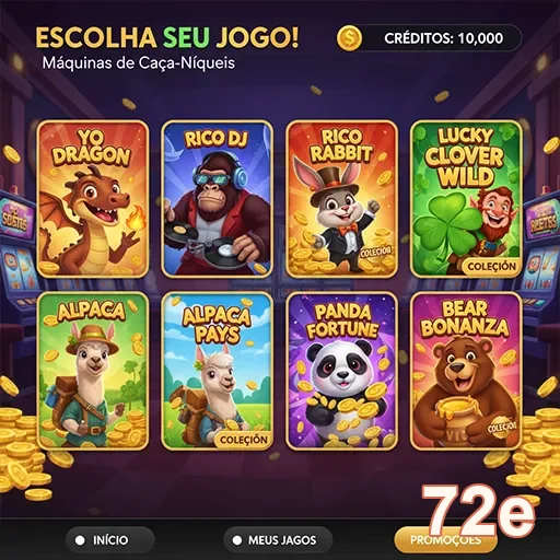 Ilustração de Experimente a Diversão Segura no 72e com Slots e Serviços VIP