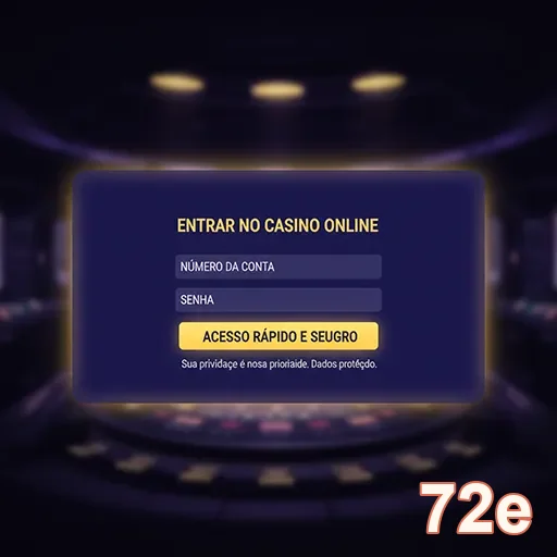Ilustração de Experimente a Diversão Segura no 72e com Slots e Serviços VIP